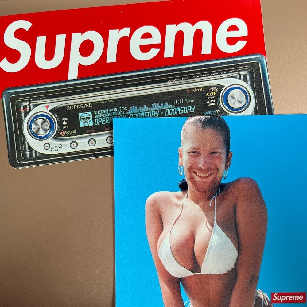 SUPREME stickers pack